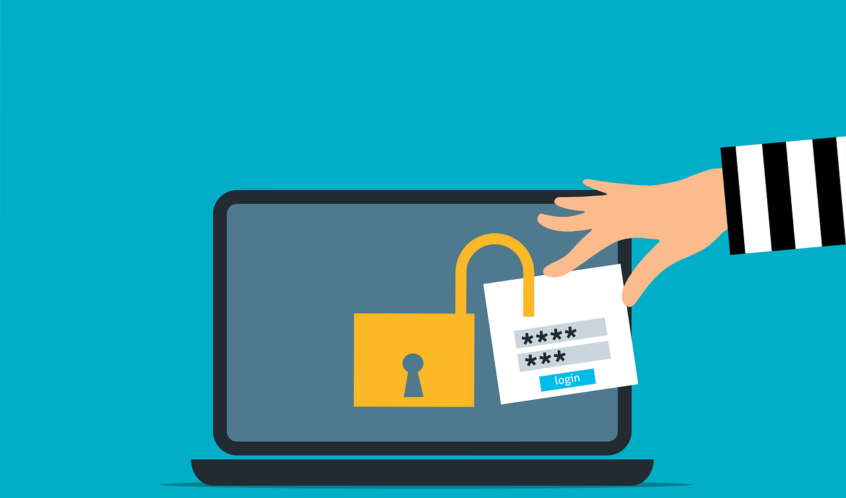 Free Attack Unsecured vector and picture