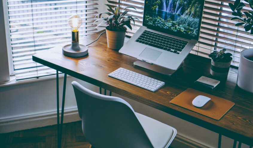 MacBook Pro on table