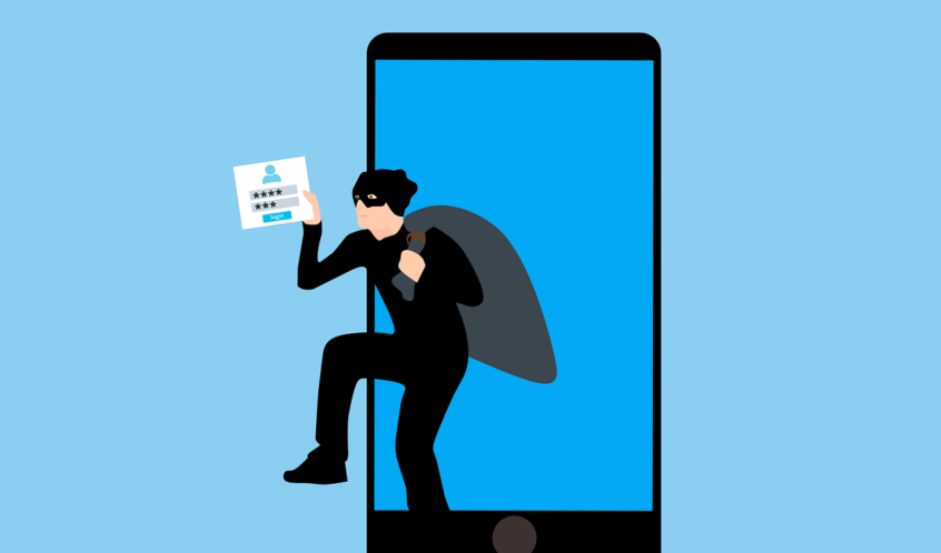 Free hacking data theft online fraud vector